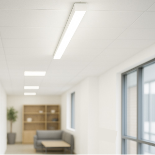 Réglette LED 80W – Éclairage Puissant et Économique pour Bureaux et Ateliers